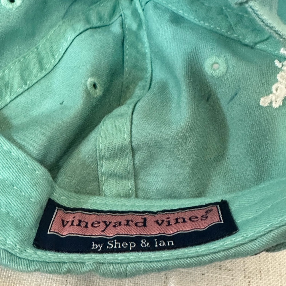 Vineyard Vines Teal Baseball Cap 🌴☀️ - Picture 7 of 9
